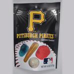 Pittsburgh Pirates Candy Pack (10ct Gummies + 10ct Sour Gumballs)