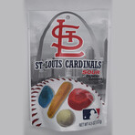 St. Louis Cardinals Candy Pack (10ct Gummies + 10ct Sour Gumballs)