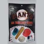 San Francisco Giants Candy Pack (10ct Gummies + 10ct Sour Gumballs)
