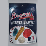 Atlanta Braves Candy Pack (10ct Gummies + 10ct Sour Gumballs)