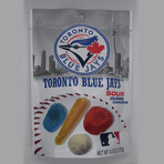 Toronto Blue Jays Candy Pack (10ct Gummies + 10ct Sour Gumballs)