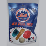 New York Mets Candy Pack (10ct Gummies + 10ct Sour Gumballs)