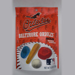 Baltimore Orioles Candy Pack (10ct Gummies + 10ct Sour Gumballs)