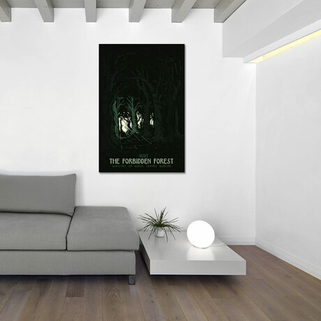 Visit The Forbidden Forest II by Mathiole (26"H x 18"W x 0.75"D)