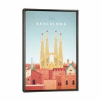 Barcelona by Henry Rivers (26"H x 18"W x 0.75"D)
