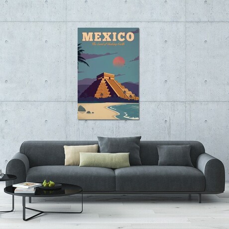 Mexico by IdeaStorm Studios (26"H x 18"W x 0.75"D)