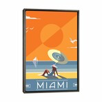 Miami by Fly Graphics (26"H x 18"W x 0.75"D)