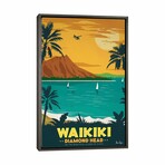 Waikiki by IdeaStorm Studios (26"H x 18"W x 0.75"D)