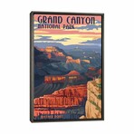 Grand Canyon National Park (Mather Point) by Lantern Press (26"H x 18"W x 0.75"D)