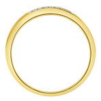 0.20 Ct 10K Yellow Gold Men’s Diamond Ring  // Size 10