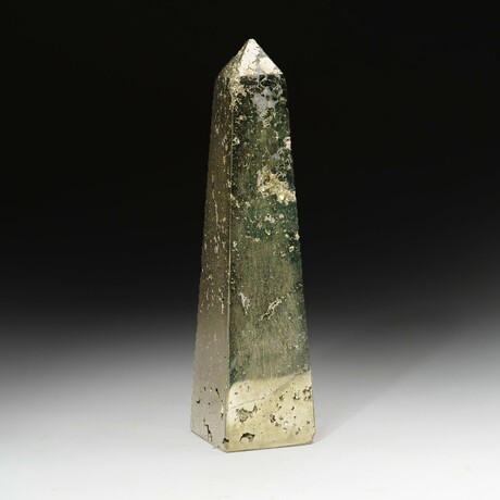 Polished Pyrite Obelisk // 1.8lb