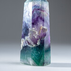 Polished Fluorite Geode Point