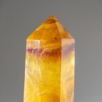 Polished Yellow Fluorite Point // 1.9lb