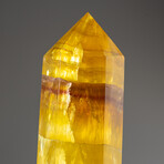 Polished Yellow Fluorite Point // 2.4lb