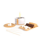 S'mores Roaster Deluxe Set // White