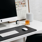 Desk Mat // Large (Black)