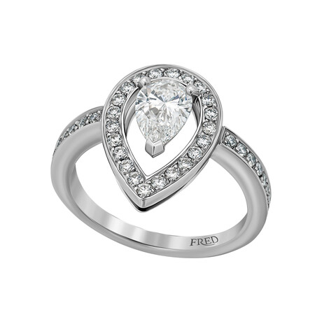 Lovelight Platinum + Diamond Ring // Ring Size: 4.5 // New