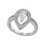 Lovelight Platinum + Diamond Ring // Ring Size: 4.5 // New