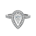 Lovelight Platinum + Diamond Ring // Ring Size: 4.5 // New