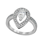 Lovelight Platinum + Diamond Ring // Ring Size: 6.5 // New
