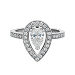 Lovelight Platinum + Diamond Ring // Ring Size: 6.5 // New