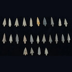 25 Pre-Inca Arrowheads // c. 1500 BC - 400 AD