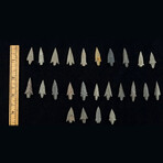 25 Pre-Inca Arrowheads // c. 1500 BC - 400 AD