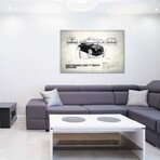 1959 Porsche 356 Speedster by Mark Rogan (18"H x 26"W x 0.75"D)