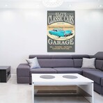 Elite Classic Cars Garage by Lantern Press (26"H x 18"W x 0.75"D)