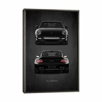 Porsche 911 Carrera Turbo by Mark Rogan (26"H x 18"W x 0.75"D)
