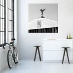 1960s Close-Up Rolls Royce Hood by Panoramic Images (18"H x 18"W x 0.75"D)