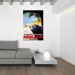 Grandprix Automobile Monaco 1933 by Vintage Apple Collection (26"H x 18"W x 0.75"D)