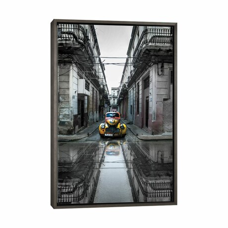 Classic Old Car In Havana, Cuba by Svetlin Yosifov (26"H x 18"W x 0.75"D)