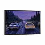 Back Road Races by Bruce Kaiser (18"H x 26"W x 0.75"D)