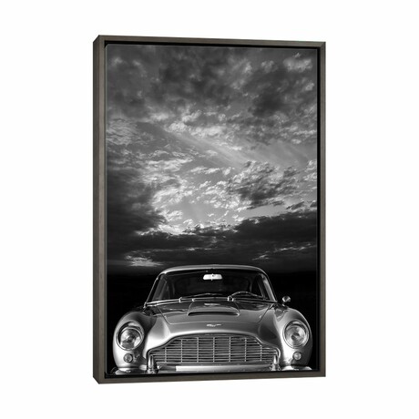 Aston Martin DB5 Front by Mark Rogan (26"H x 18"W x 0.75"D)
