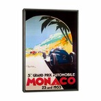 Grandprix Automobile Monaco 1933 by Vintage Apple Collection (26"H x 18"W x 0.75"D)