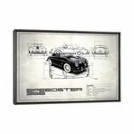 1959 Porsche 356 Speedster by Mark Rogan (18"H x 26"W x 0.75"D)