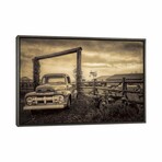 Old Ford At The Farm by Don Schwartz (18"H x 26"W x 0.75"D)