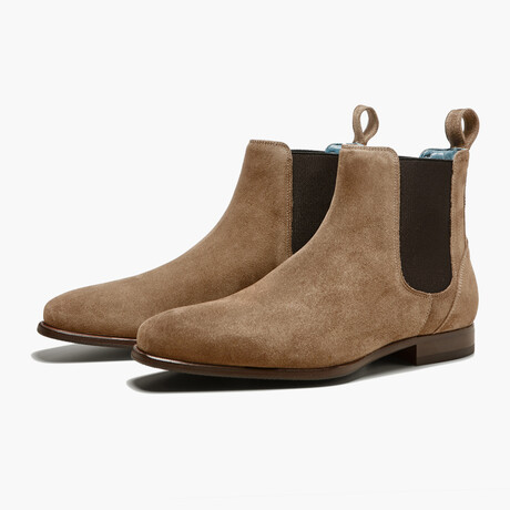 Chelsea Boots // Dark Beige (US: 7.5)