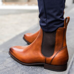 Chelsea Boots // Cognac Brown (US: 10)
