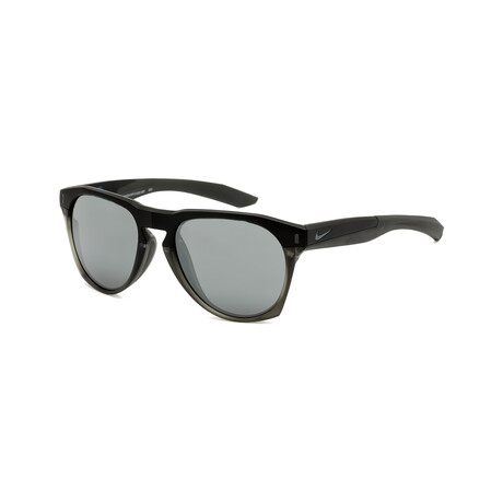 Nike Unisex Square Sunglasses // Matte Black + Gray Silver
