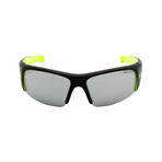 Unisex Diverge Sunglasses // Matte Black + Volt