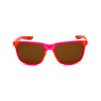 Nike Unisex Essential Endeavor Sunglasses // Bright Crimson + Dark Brown
