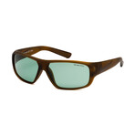 Nike Unisex Mercurial 6.0 Sunglasses // Matte Brown + Green