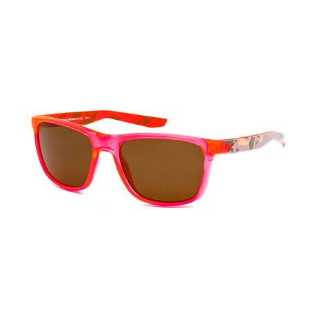 Nike Unisex Essential Endeavor Sunglasses // Bright Crimson + Dark Brown
