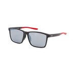 Nike Unisex Channel Sunglasses // Oil Gray + Gray-Silver Flash