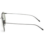 Giorgio Armani Men's AR6092-3014256 Sunglasses // Black + Green