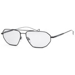 Emporio Armani Men's EA2113-300187-58 Sunglasses // Matte Black + Gray