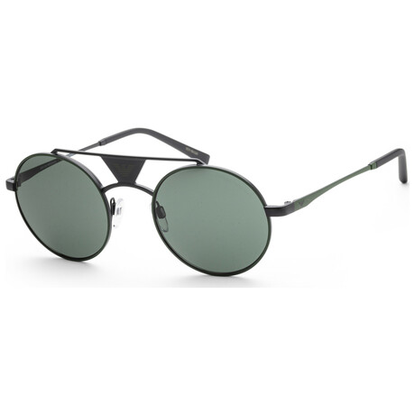 Emporio Armani Men's EA2120-312071-51 Sunglasses // Black + Green