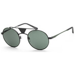 Emporio Armani Men's EA2120-312071-51 Sunglasses // Black + Green